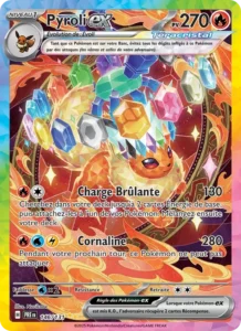 Carte Pokémon Pyroli-ex 146/131 — Évolutions Prismatiques