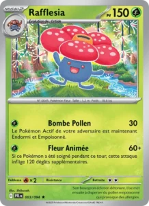 Carte Pokémon Rafflesia 003/094 — Flammes Fantasmagoriques