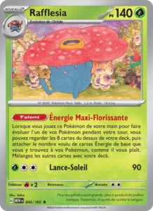 Carte Pokémon Rafflesia 045/165 — 151