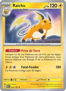 Carte Pokémon Raichu 026/165 — 151