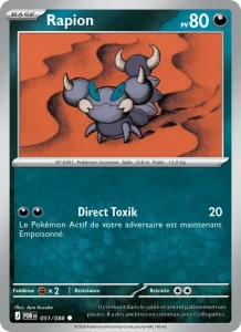 Carte Pokémon Rapion 051/124 — Équilibre Parfait