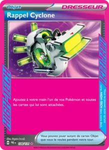 Carte Pokémon Rappel Cyclone 128/131 — Évolutions Prismatiques