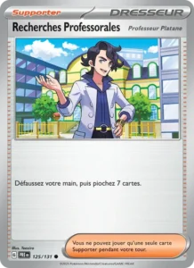 Carte Pokémon Recherches Professorales 125/131 — Évolutions Prismatiques