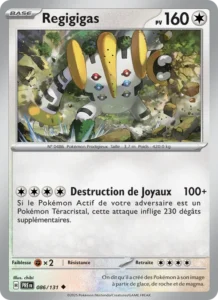 Carte Pokémon Regigigas 086/131 — Évolutions Prismatiques