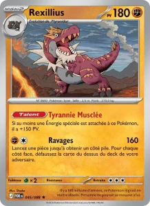 Carte Pokémon Rexillius 045/124 — Équilibre Parfait