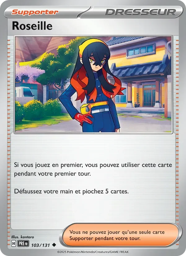 Carte Pokémon Roseille 103/131 — Évolutions Prismatiques