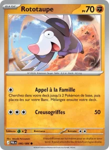 Carte Pokémon Rototaupe 046/120 — Nuit Noire
