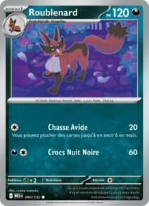Carte Pokémon Roublenard 090/132 — Méga-Évolution