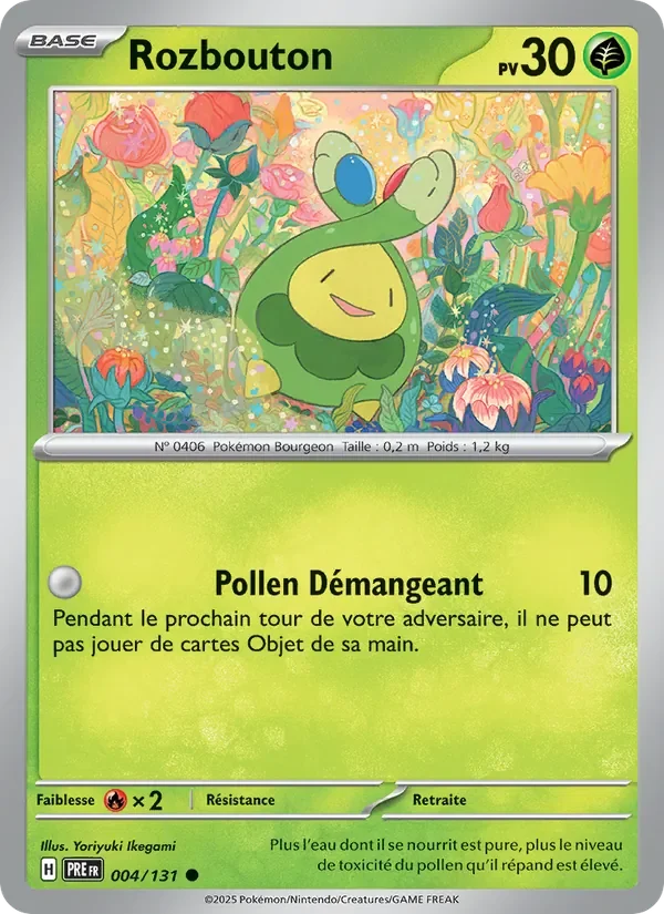 Carte Pokémon Rozbouton 004/131 — Évolutions Prismatiques
