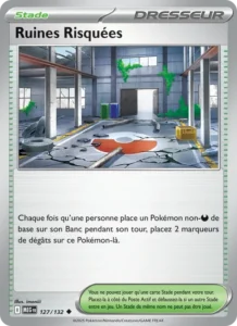 Carte Pokémon Ruines Risquées 127/132 — Méga-Évolution