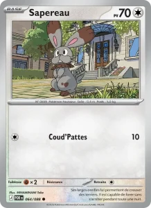 Carte Pokémon Sapereau 064/124 — Équilibre Parfait