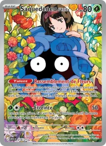 Carte Pokémon Saquedeneu d'Erika 218/295 — Héros Transcendants