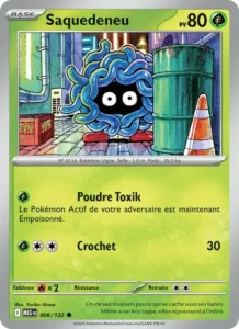 Carte Pokémon Saquedeneu 006/132 — Méga-Évolution