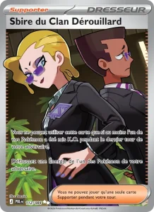 Carte Pokémon Sbire du Clan Dérouillard 112/120 — Nuit Noire