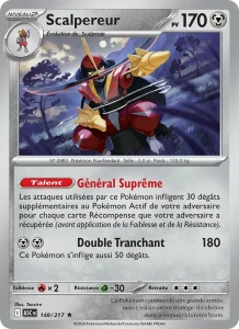 Carte Pokémon Scalpereur 148/295 — Héros Transcendants