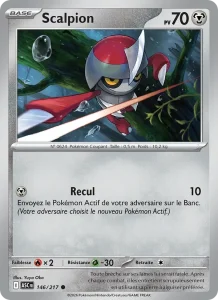 Carte Pokémon Scalpion 146/295 — Héros Transcendants