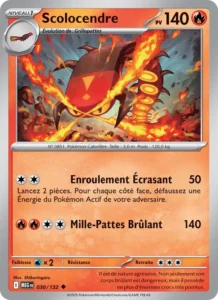 Carte Pokémon Scolocendre 030/132 — Méga-Évolution