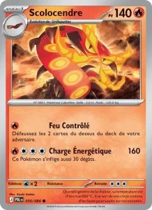Carte Pokémon Scolocendre 010/120 — Nuit Noire
