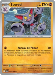 Carte Pokémon Scorvol 050/094 — Flammes Fantasmagoriques