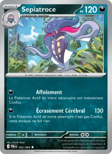 Carte Pokémon Sepiatroce 052/120 — Nuit Noire
