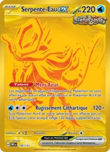 Carte Pokémon Serpente-Eau-ex 178/131 — Évolutions Prismatiques