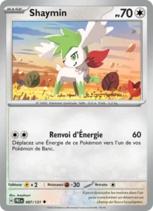 Carte Pokémon Shaymin 087/131 — Évolutions Prismatiques