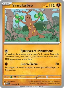 Carte Pokémon Simularbre 043/122 — Chaos Ascendant