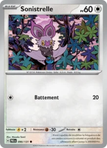 Carte Pokémon Sonistrelle 090/131 — Évolutions Prismatiques