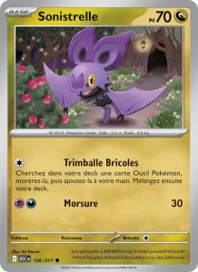 Carte Pokémon Sonistrelle 156/295 — Héros Transcendants