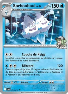 Carte Pokémon Sorbouboul de N 051/295 — Héros Transcendants