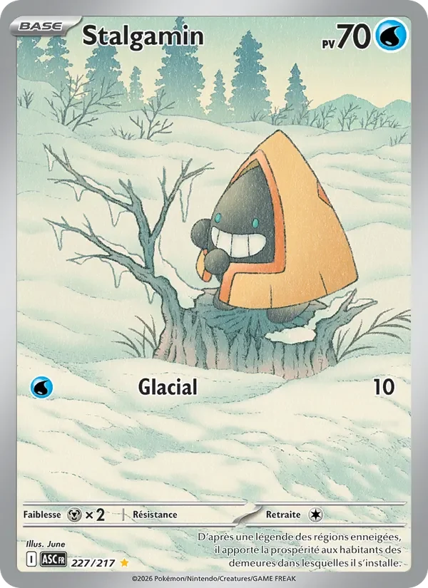 Carte Pokémon Stalgamin 227/295 — Héros Transcendants