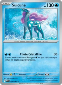 Carte Pokémon Suicune 026/094 — Flammes Fantasmagoriques