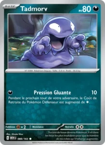 Carte Pokémon Tadmorv 088/165 — 151