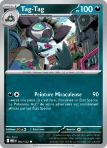 Carte Pokémon Tag-Tag 092/132 — Méga-Évolution