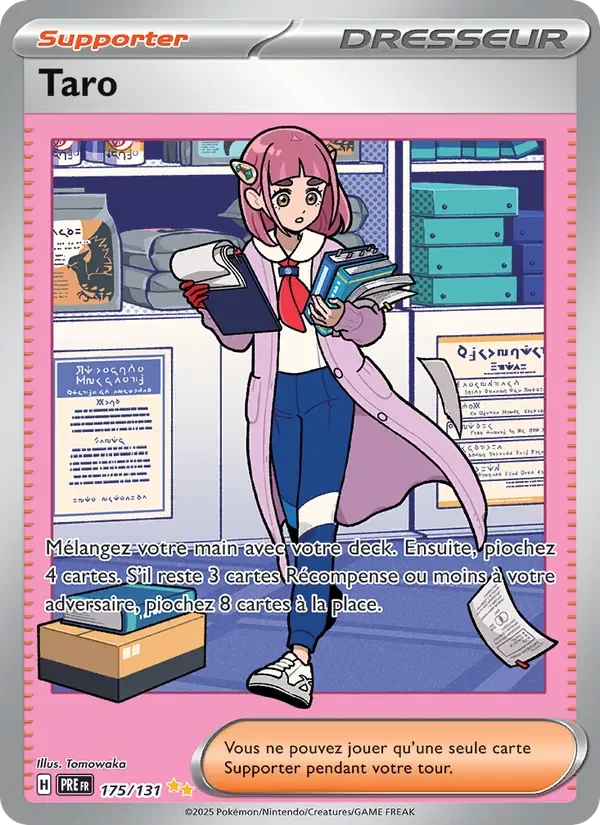 Carte Pokémon Taro 175/131 — Évolutions Prismatiques