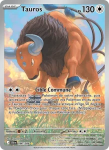 Carte Pokémon Tauros 096/122 — Chaos Ascendant