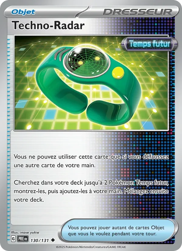 Carte Pokémon Techno-Radar 130/131 — Évolutions Prismatiques