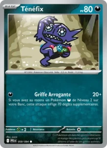 Carte Pokémon Ténéfix 059/094 — Flammes Fantasmagoriques