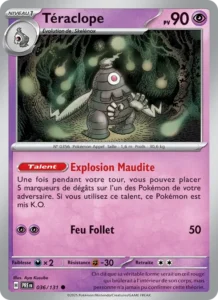 Carte Pokémon Téraclope 036/131 — Évolutions Prismatiques