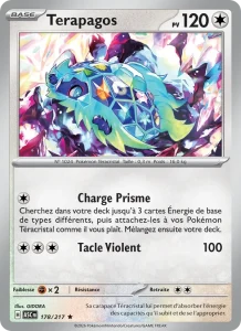 Carte Pokémon Terapagos 178/295 — Héros Transcendants