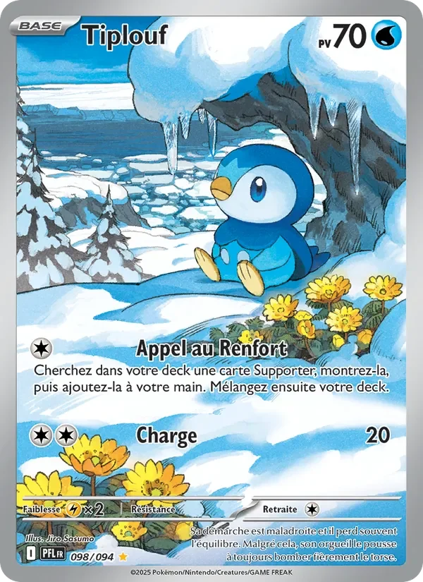 Carte Pokémon Tiplouf 098/094 — Flammes Fantasmagoriques