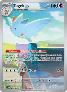 Carte Pokémon Togekiss 235/295 — Héros Transcendants