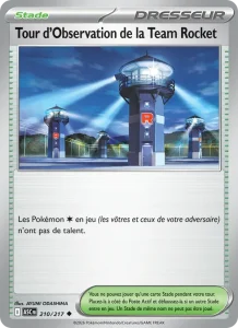 Carte Pokémon Tour d'Observation de la Team Rocket 210/295 — Héros Transcendants