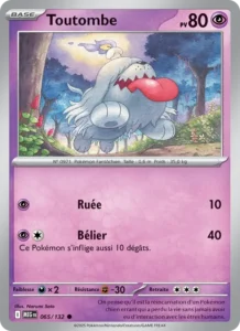 Carte Pokémon Toutombe 065/132 — Méga-Évolution