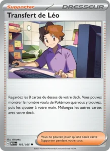 Carte Pokémon Transfert de Léo 156/165 — 151