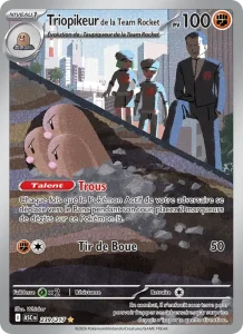 Carte Pokémon Triopikeur de la Team Rocket 239/295 — Héros Transcendants