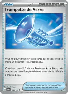Carte Pokémon Trompette de Verre 110/131 — Évolutions Prismatiques