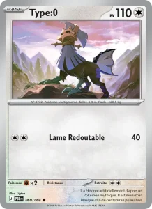 Carte Pokémon Type:0 069/120 — Nuit Noire