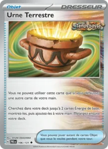 Carte Pokémon Urne Terrestre 106/131 — Évolutions Prismatiques