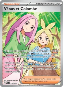 Carte Pokémon Vénus et Colombe 254/295 — Héros Transcendants